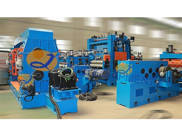 Rotary Flying Shear cut to length line